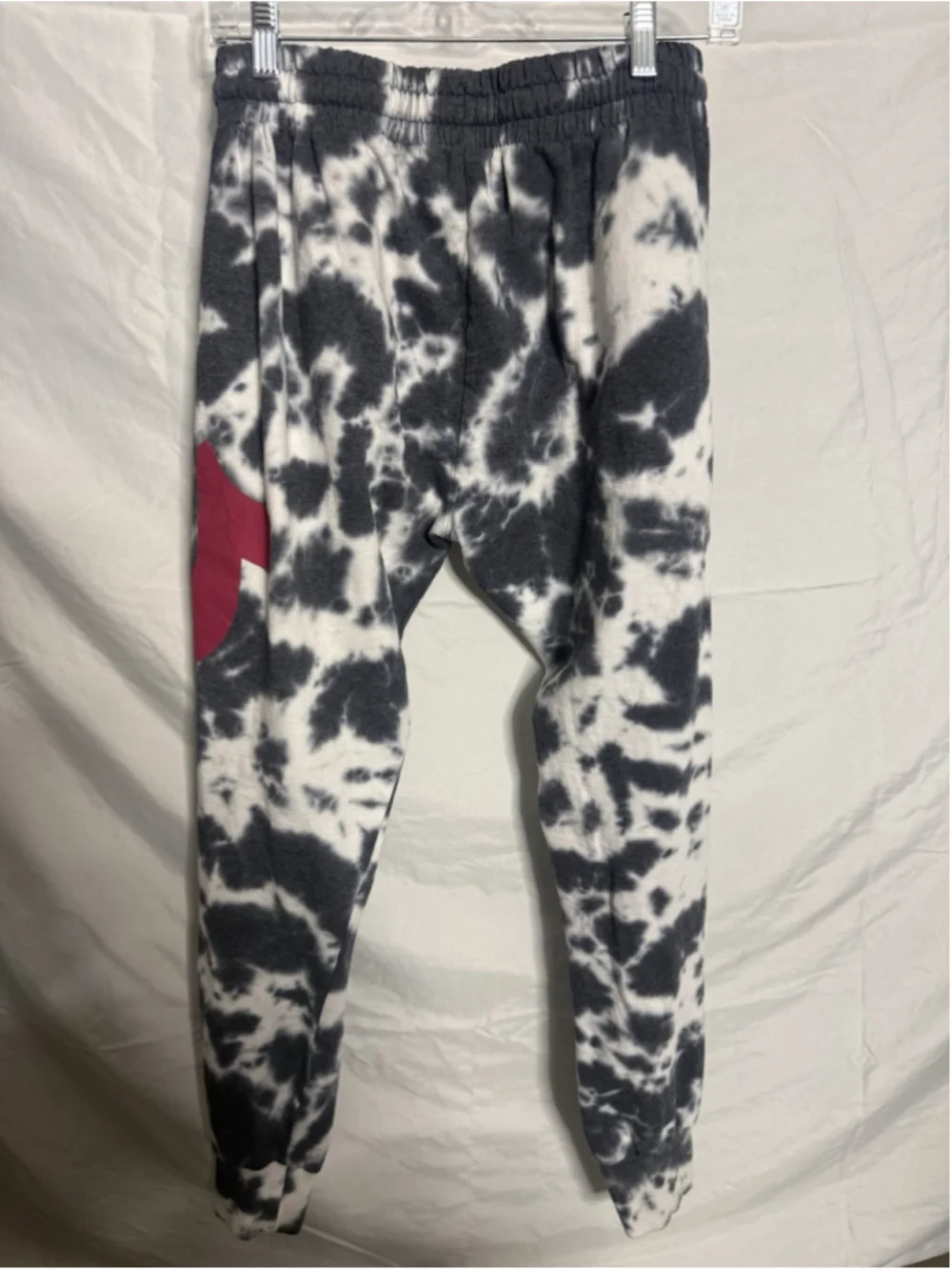 True Religion Men's Gray Tie-Dye Classic Joggers Sweatpants Size Medium